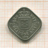 5 центов. Голландские Антильские острова 1975г