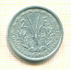 2 франка Французская Западная Африка 1948г