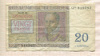 20 франков. Бельгия 1950г