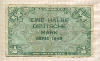 1/2 марки. Германия 1948г