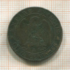 5 сантимов. Франция 1857г