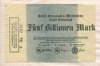 5000000000000 (5 триллионов) марок. Германия 1923г