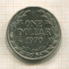 1 доллар. Либерия 1970г