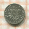 50 сантимов. Франция 1907г