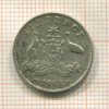 6 пенсов. Великобритания 1963г