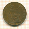 1 пенни Великобритания 1927г