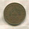 100 франков. Новая Каледония 1976г