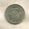 3 пенса. Южная Африка 1935г