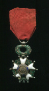Знак Ордена Почетного Легиона. Степень Кавалер. Франция