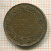 1 цент. Канада 1916г
