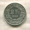 2 франка. Швейцария 1939г