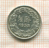 1/2 франка. Швейцария 1955г