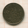 2 1/2 цента. Нидерланды 1941г