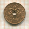 1 пенни. Родезия и Ньясайленд 1962г