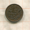 1/2 цента. Нидерланды 1934г