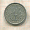 1 франк. Французская Экваториальная Африка 1948г