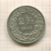 2 франка. Швейцария 1946г