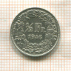 1/2 франка. Швейцария 1946г