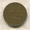1 пенни. ЮАР 1935г