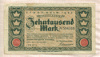 10000 марок. Германия 1923г