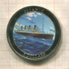 5 долларов. Либерия. Титаник 2006г