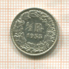1/2 франка. Швейцария 1953г