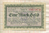 1 Золотая марка. Германия 1923г