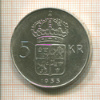 5 крон. Швеция 1955г