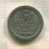 5 центов. Нидерланды 1908г
