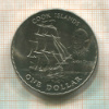 1 доллар. Новая Зеландия 1970г