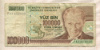 100000 лир. Турция