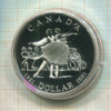 1 доллар. Канада. ПРУФ 2001г