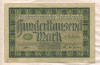 100000 марок. Германия. Вюртемберг 1923г