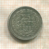 25 центов. Нидерланды 1939г