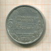 5 франков. Французская Океания 1952г