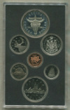 Годовой набор монет. Канада. ПРУФ (1 доллар - серебро) 1982г