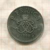 2 франка. Монако 1979г