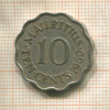 10 центов. Маврикий 1960г