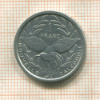 1 франк. Новая Каледония 1971г