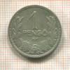 1 пенгё. Венгрия 1927г