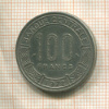 100 франков. Конго 1972г
