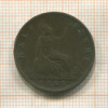 1/2 пенни. Великобритания 1861г