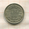 1/2 франка. Швейцария 1964г