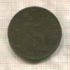 1 пенни. Великобритания 1879г