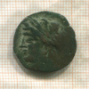 AE 22 мм. Греция. Голова Аполлона/трипод. 3-2 в. до н.э.