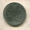 2 франка. Франция 1901г