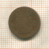 1/2 цента. Нидерланды 1851г