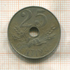 25 сантимов. Испания 1927г
