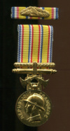 Медаль пожарного. Золотая степень. Франция