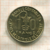 10 франков. Западная Африка 1976г